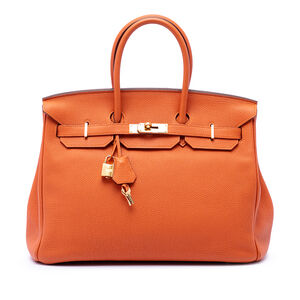 Pre-Loved Hermes Togo Birkin Retourne 35